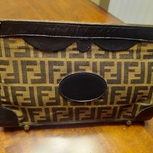 Authentic Vintage Fendi Clutch Customized